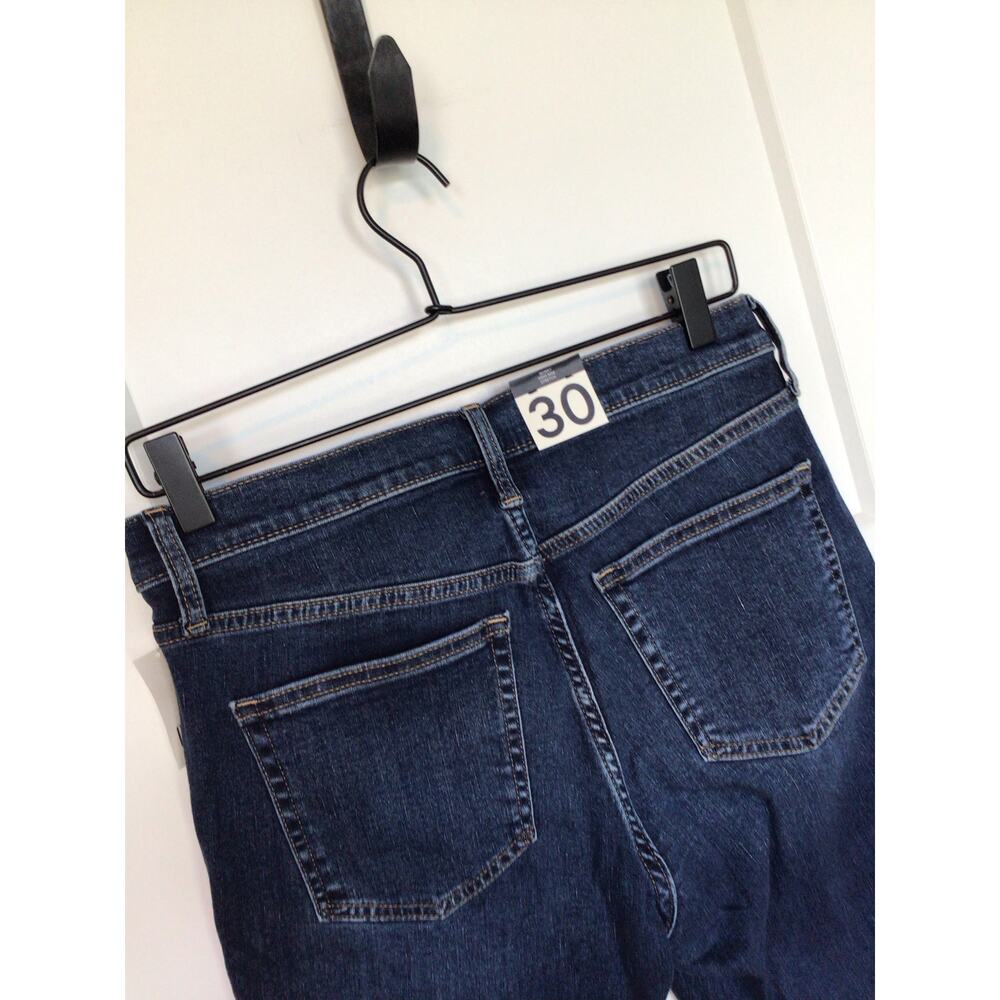 NWT Gap Women's Denim True Skinny High‎ Rise Jeans Dark Wash Blue Size 30/10R - Picture 7 of 11